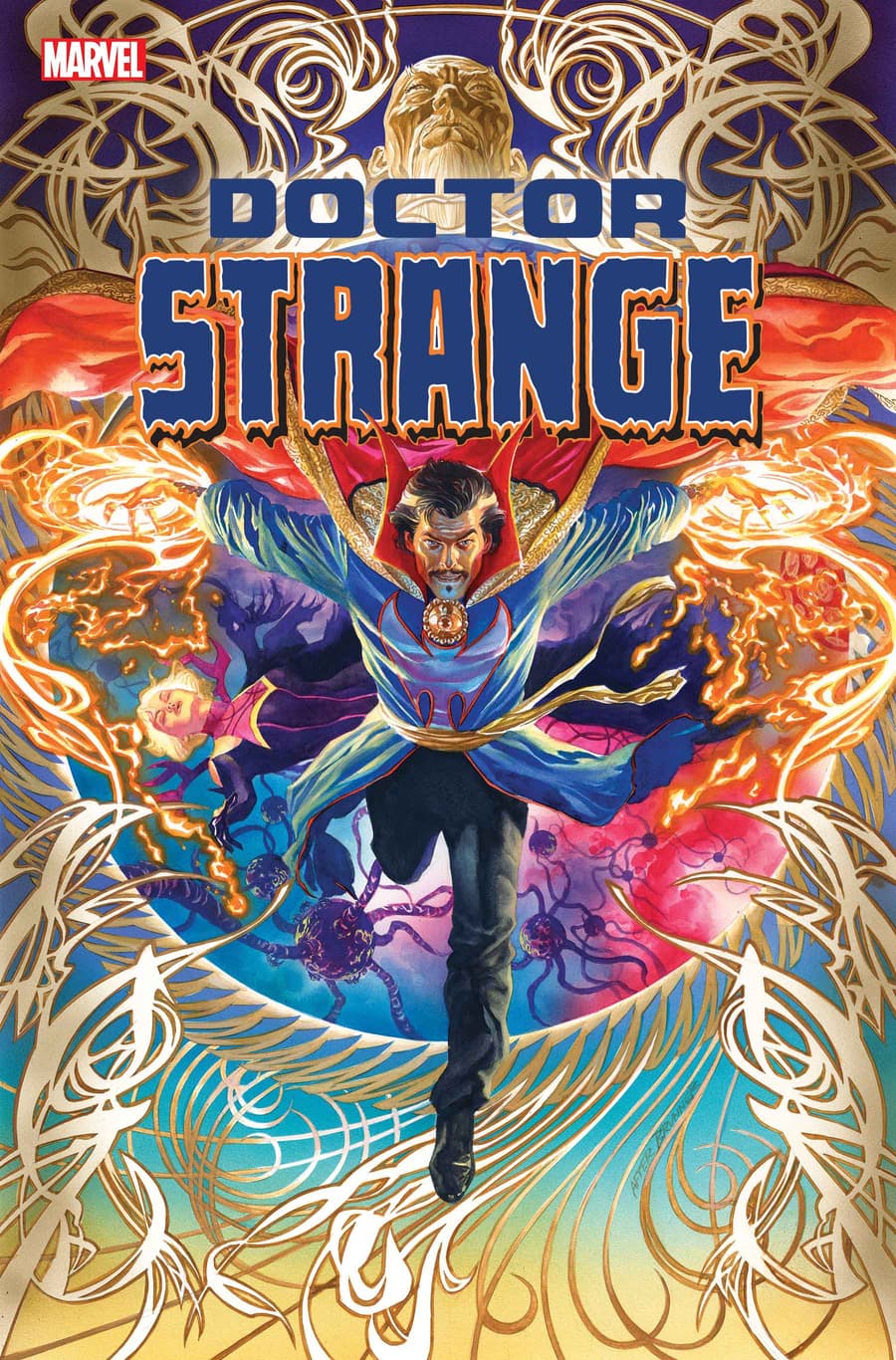 DOCTOR STRANGE #1 main cover by Alex Ross