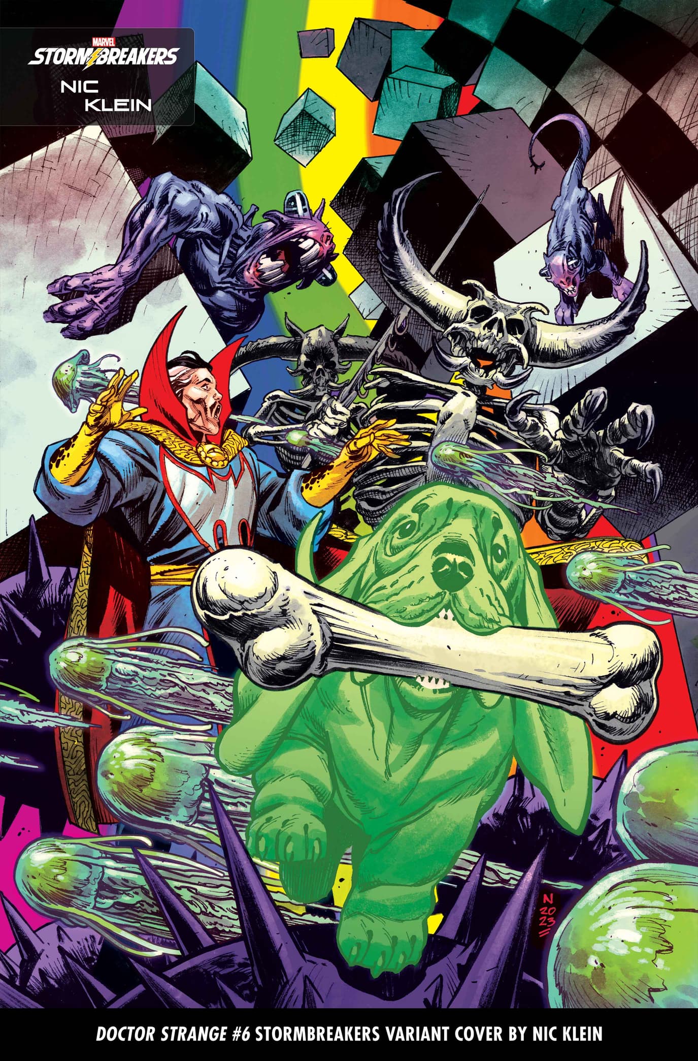 DOCTOR STRANGE #6 Stormbreakers Variant Cover by Nic Klein