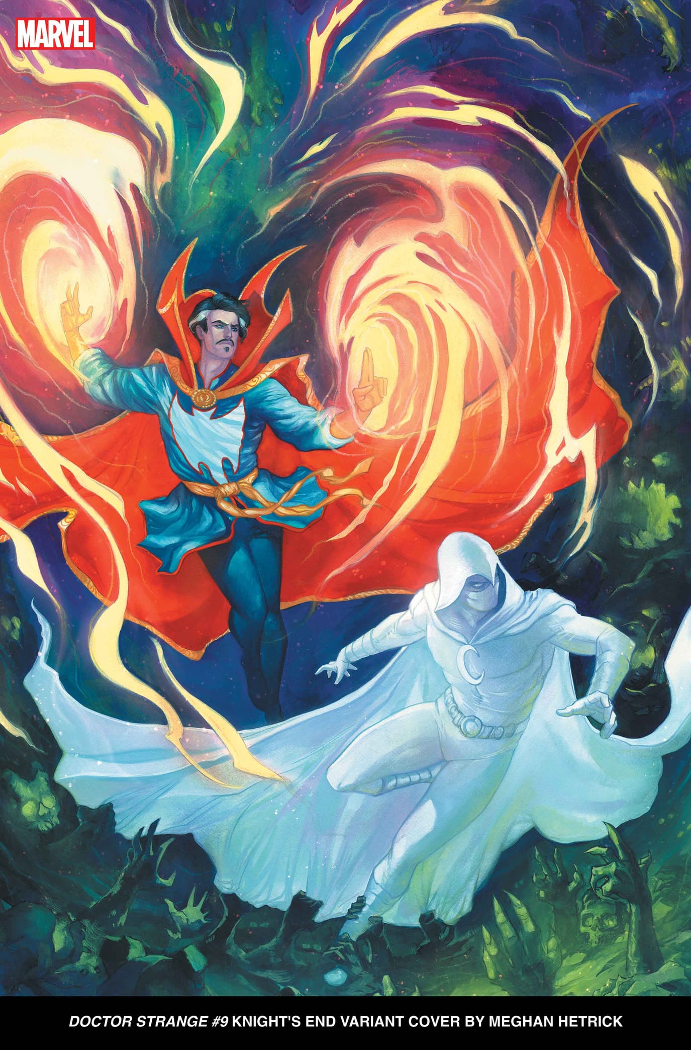 DOCTOR STRANGE #9 Knight's End Variant Cover by Meghan Hetrick