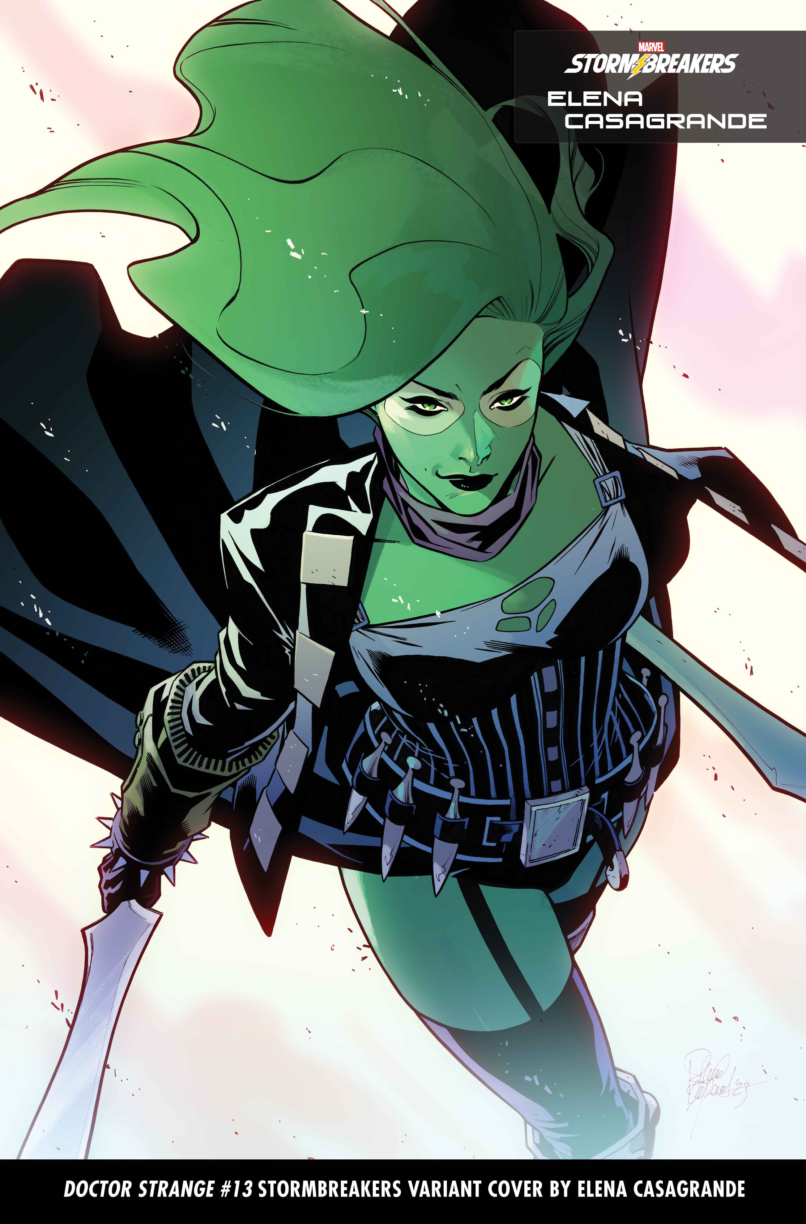 DOCTOR STRANGE #13 Stormbreakers Variant Cover by Elena Casagrande​​​​​​​