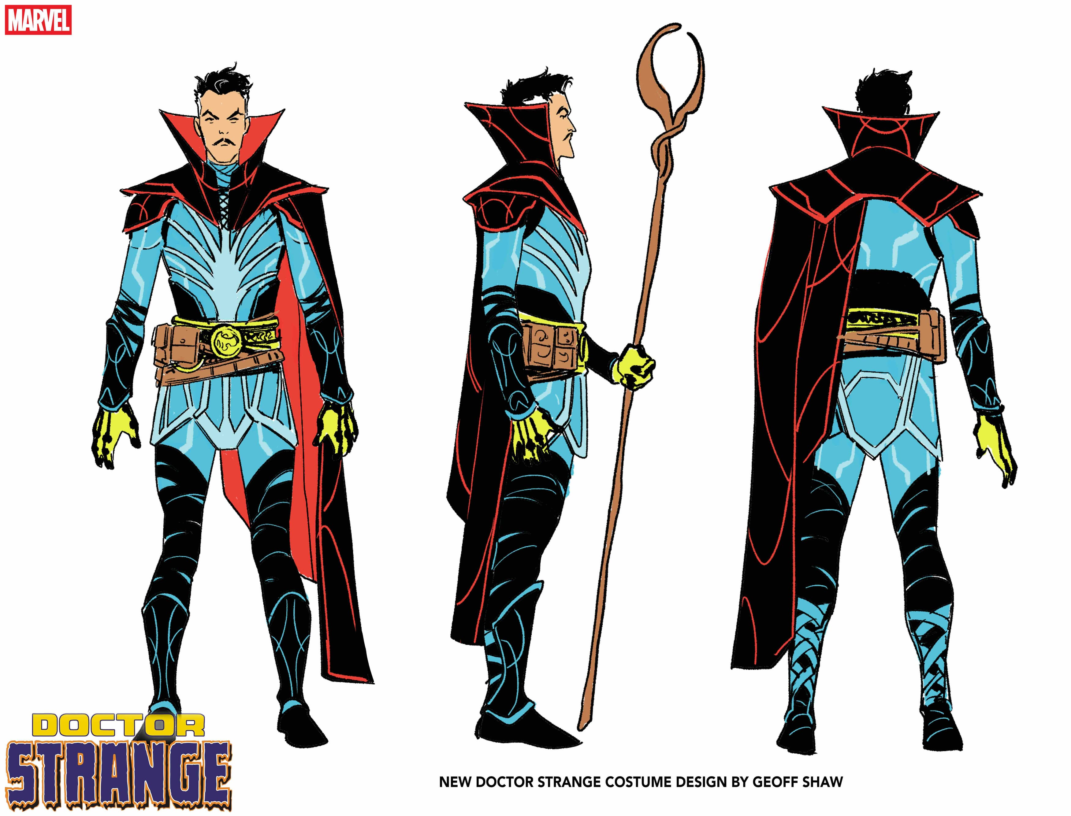 Doctor Strange Geoff Shaw Design