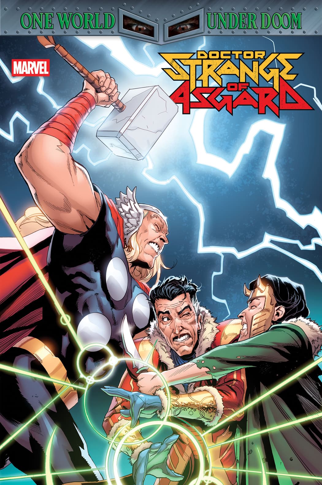 DOUTOR ESTRANHO DE ASGARD #4 Capa por GEOFF SHAW