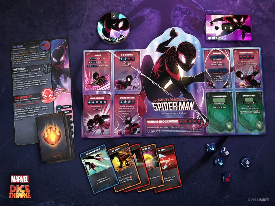 Become Your Favorite Marvel Hero with 'Marvel Dice Throne