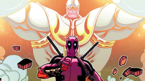 Image for Deadpool Vs. Thanos: Racing to Find Death