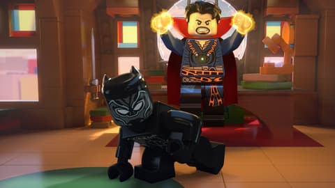 Image for Doctor Strange Arrives in New ‘LEGO Marvel Super Heroes – Black Panther: Trouble in Wakanda’ Short