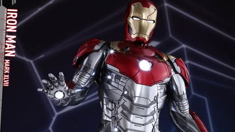 Image for Preview the Iron Man Mark XLVII Figure from Spider-Man: Homecoming