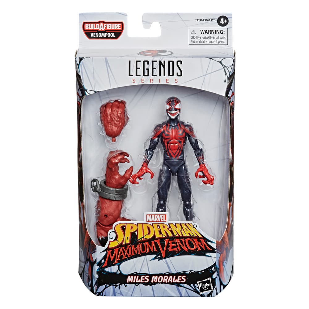 Marvel Legends Series Spider-Man Max Venom - Miles Morales