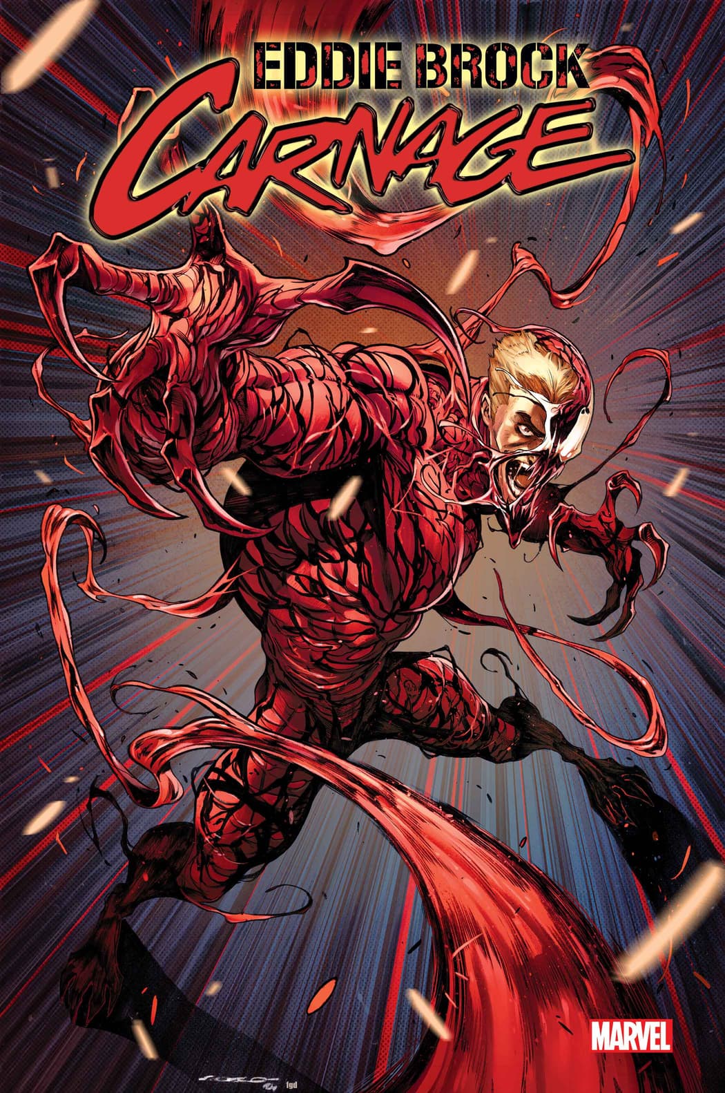 EDDIE BROCK: CARNAGE #1 Cover by IBAN COELLO