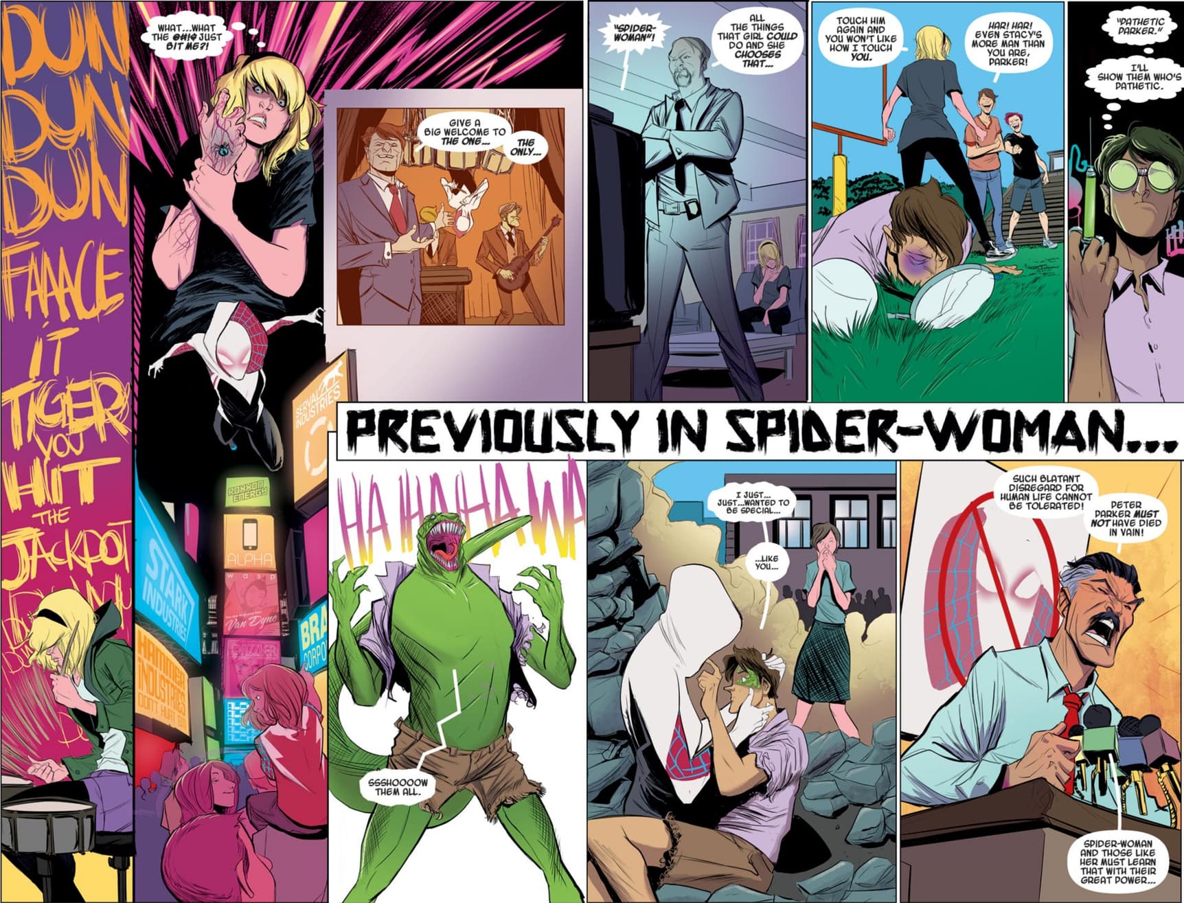 Spider-Gwen debut