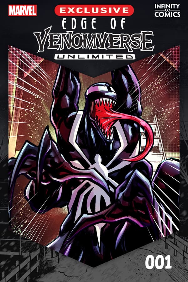 EDGE OF VENOMVERSE UNLIMITED INFINITY COMIC cover by Phillip Sevy