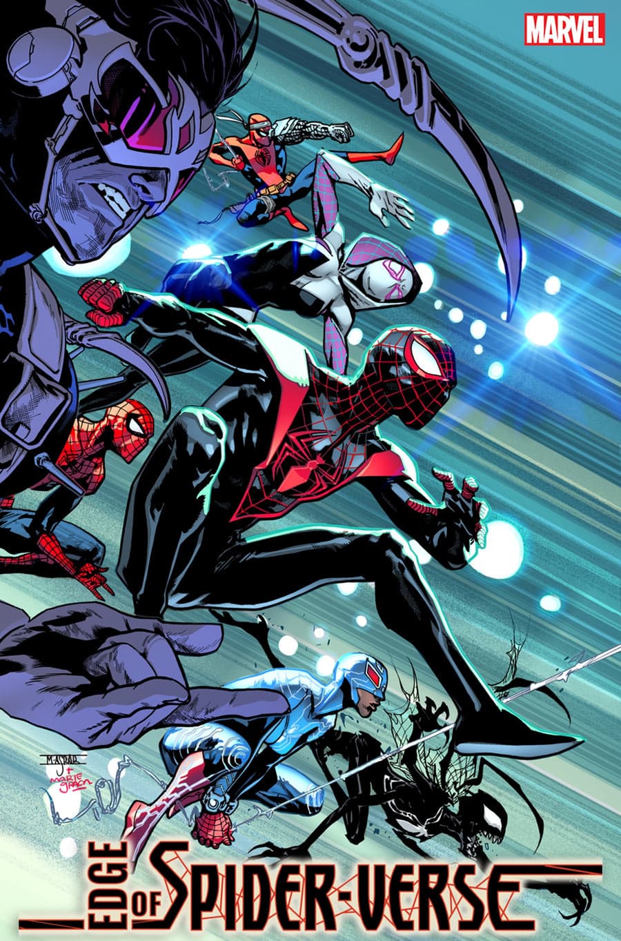 EDGE OF SPIDER-VERSE #1 Foil Variant Cover by Mahmud Asrar