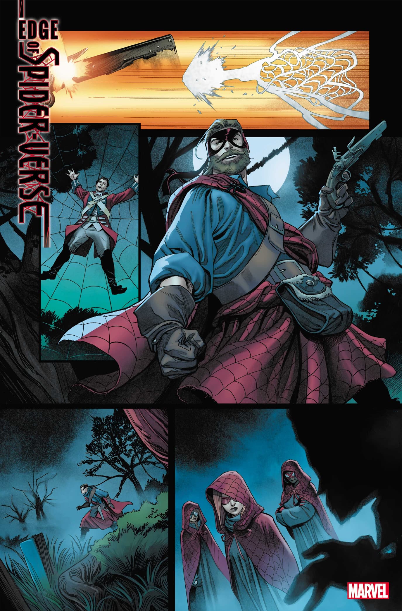 EDGE OF SPIDER-VERSE #1: Spider-Laird story by Dan Slott and Martin Coccolo