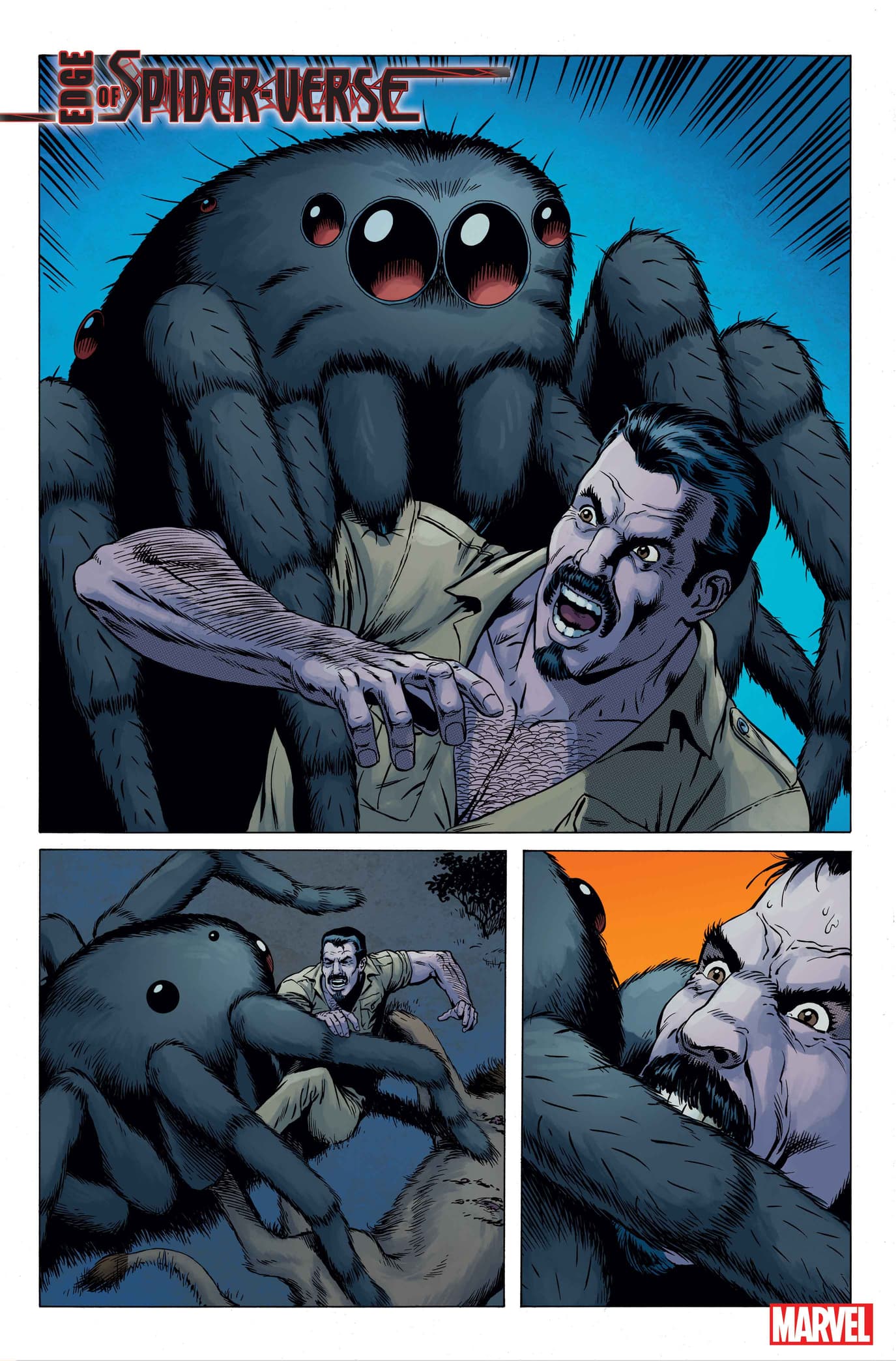 EDGE OF SPIDER-VERSE #5 Interior Art