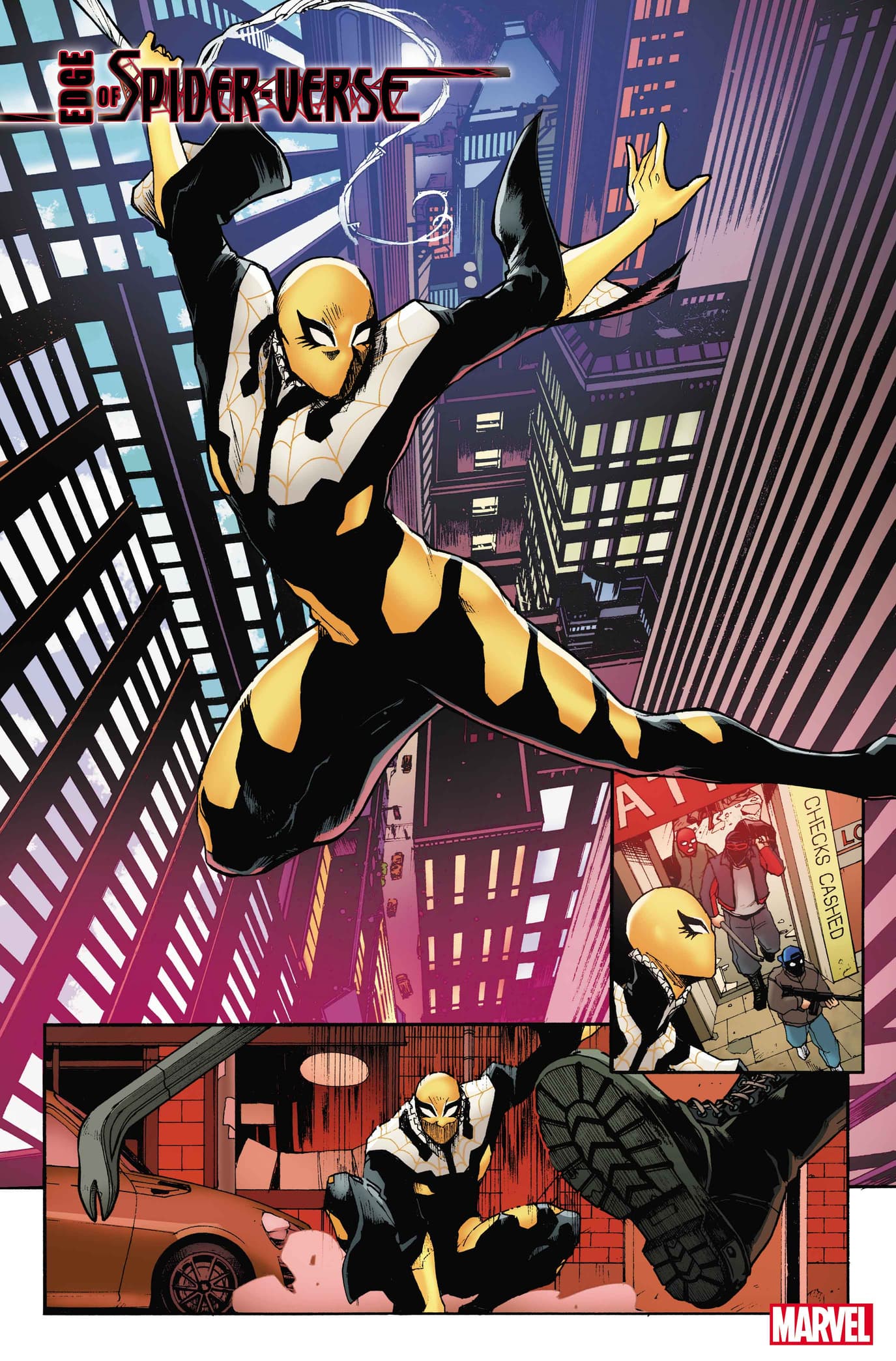 EDGE OF SPIDER-VERSE #5 Interior Art