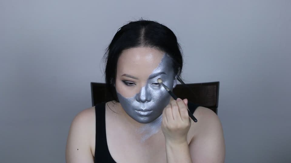 Emma Frost makeup