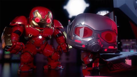Image for Ant-Man Faces a Hulkbuster-Powered Ultron in New Marvel Funko Short