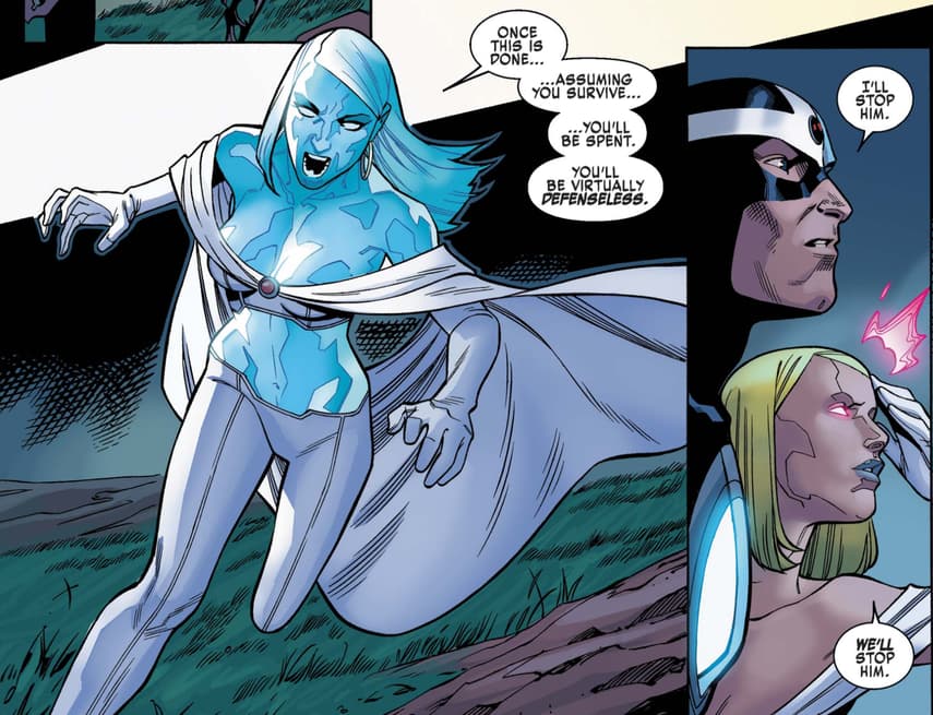 Emma Frost in X-Men Blue