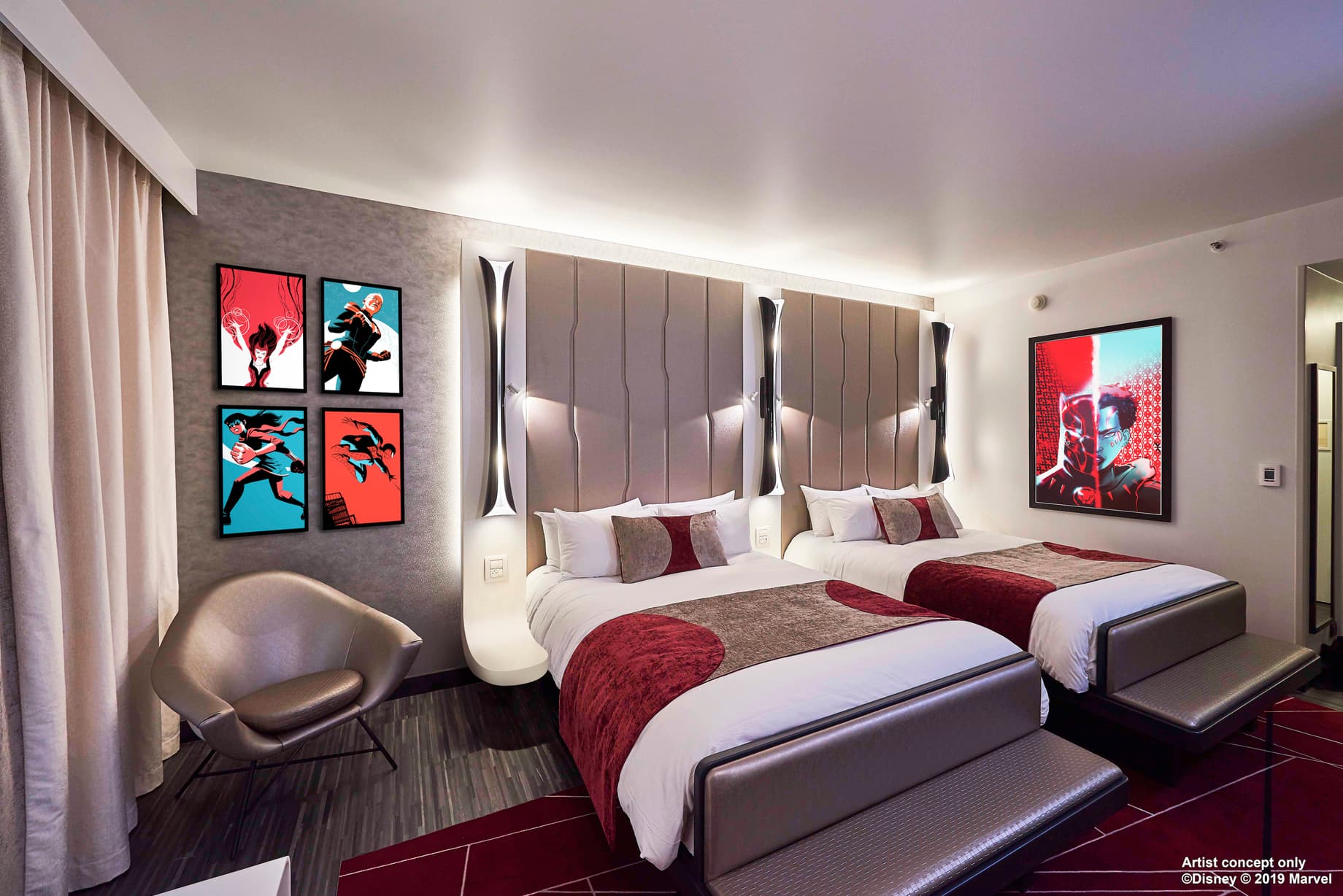 Disney’s Hotel New York – The Art of Marvel 