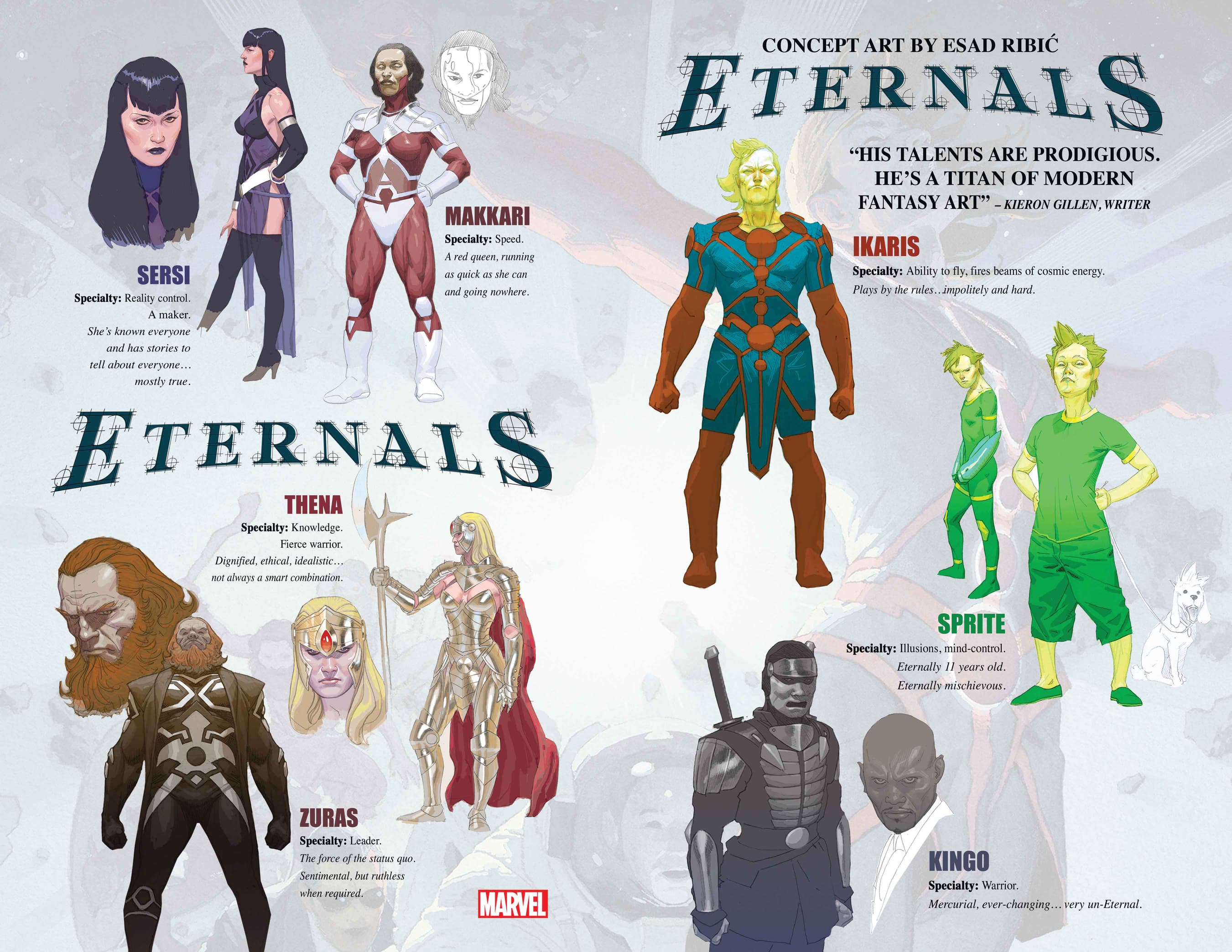 Eternals concept art