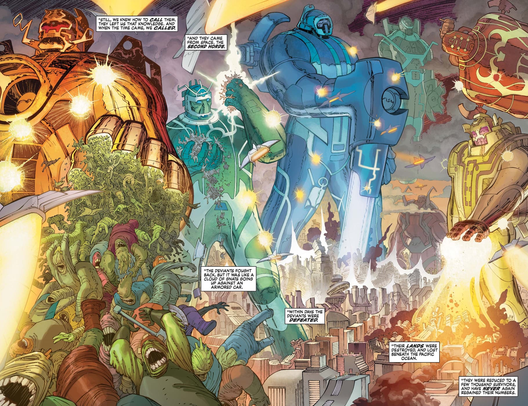 The Celestials wage war against the Eternals!