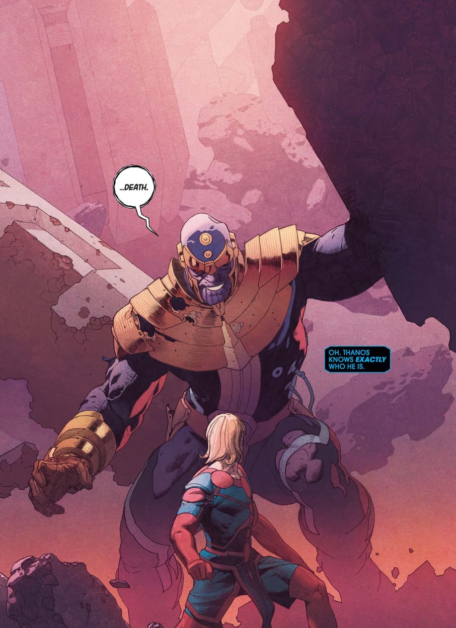 Thanos confronts Ikaris!