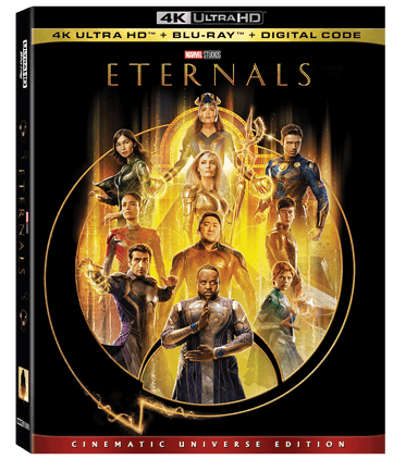 Marvel Studios' Eternals 4K Ultra HD, Blu-ray and DVD