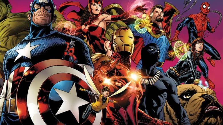 In the Marvel Universe, "Everybody's Welcome" Art By Joe Quesada