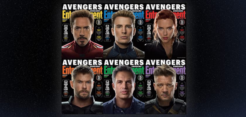 EW Avengers Endgame covers