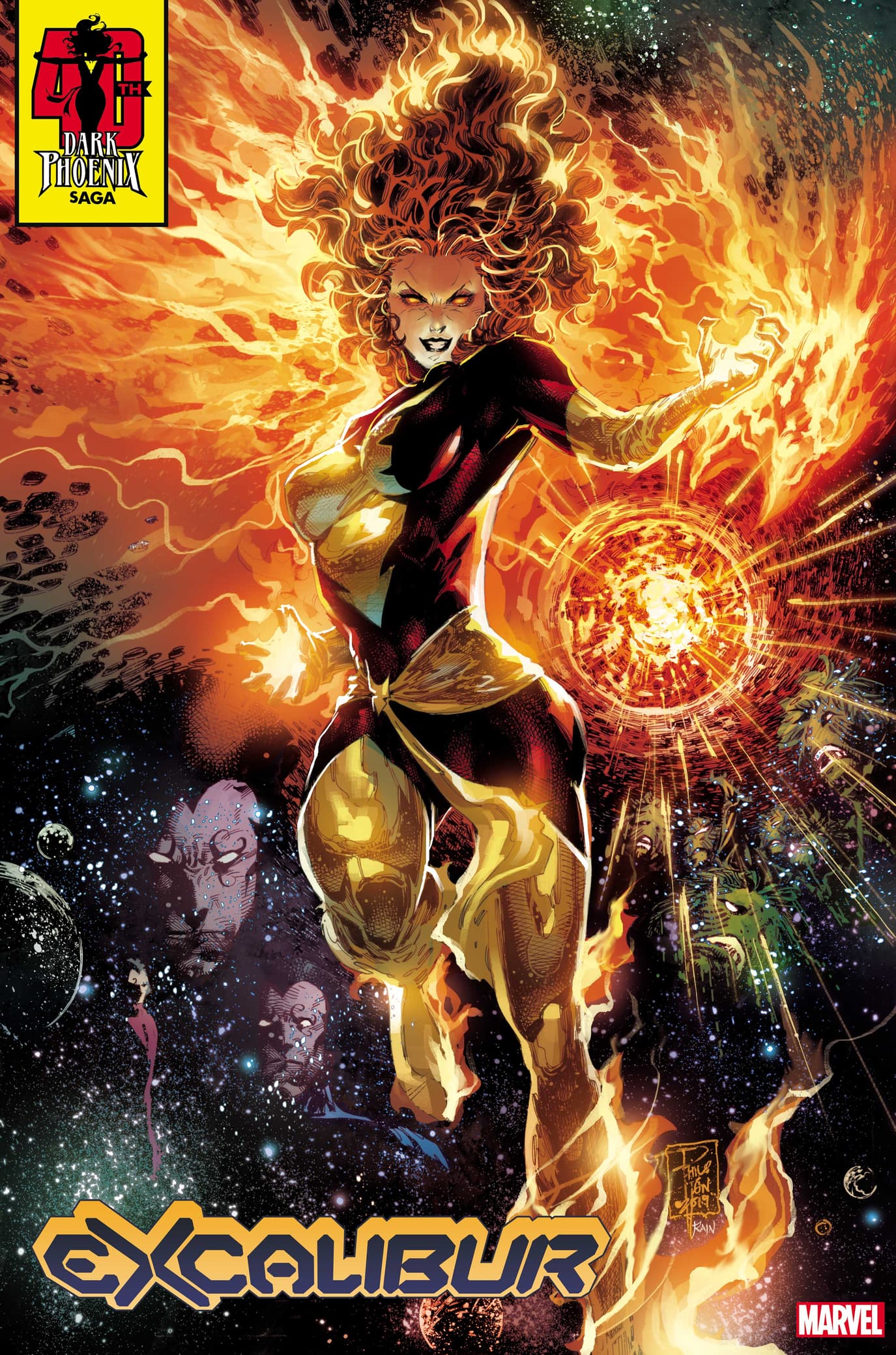 EXCALIBUR #5 DARK PHOENIX SAGA 40TH ANNIVERSARY VARIANT