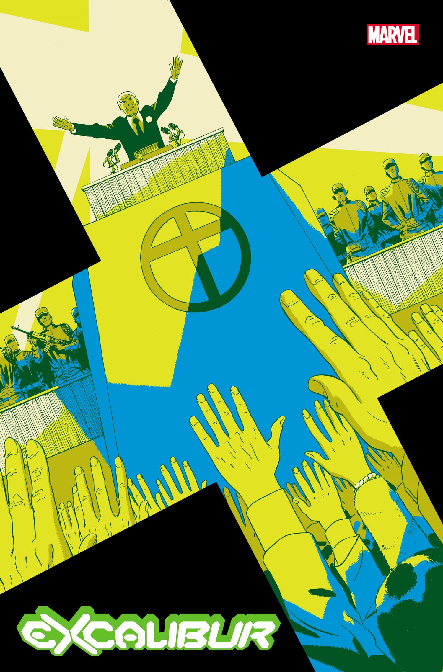 EXCALIBUR #9 variant cover by Marcos Martín