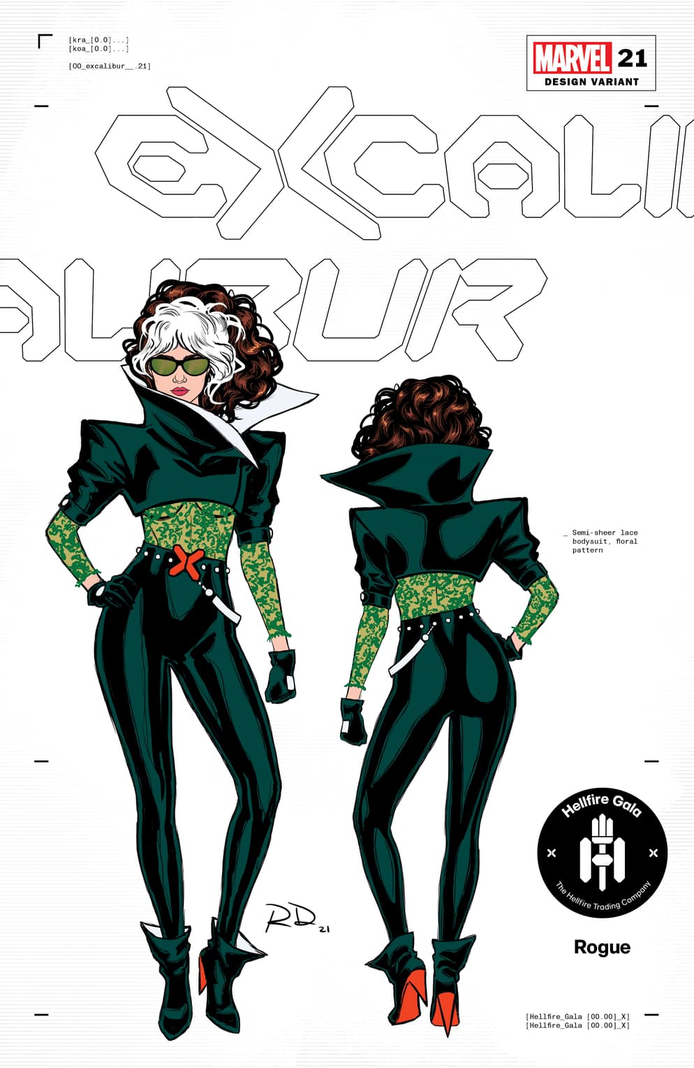 Russell Dauterman Defines Mutant Fashion At The X Mens Hellfire Gala