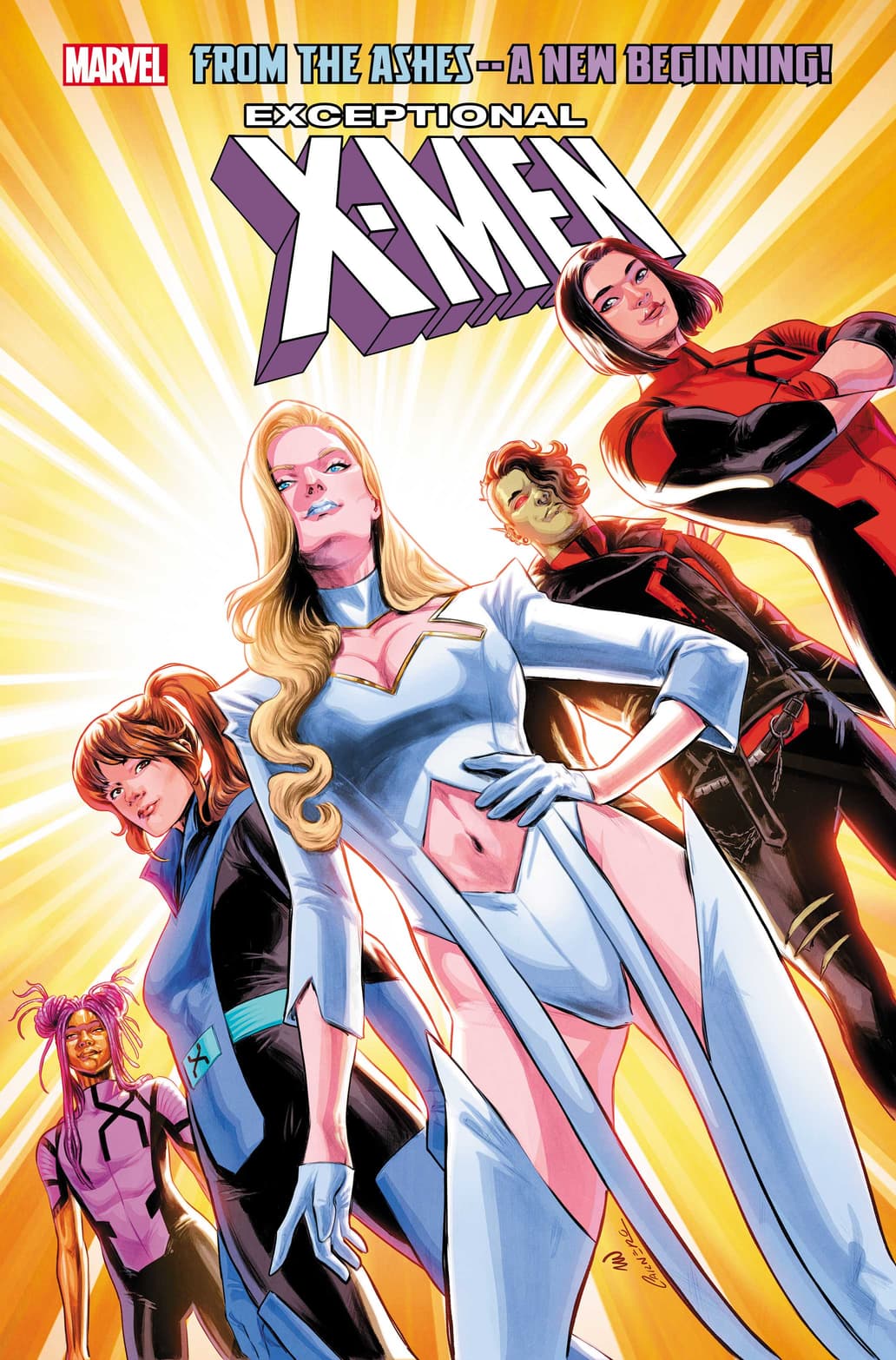 EXCEPTIONAL X-MEN #1 cover by Carmen Carnero