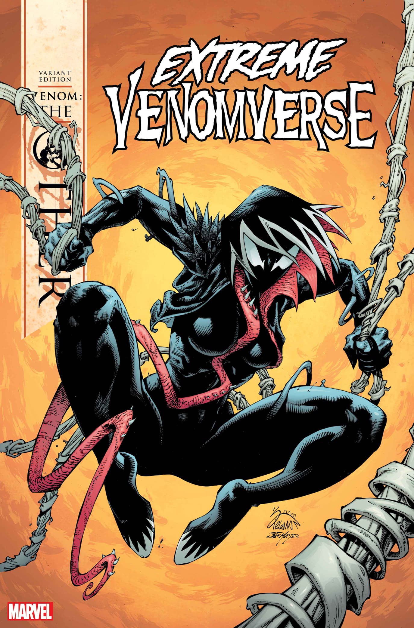 EXTREME VENOMVERSE #2 Venom the Other Variant Cover by Ryan Stegman