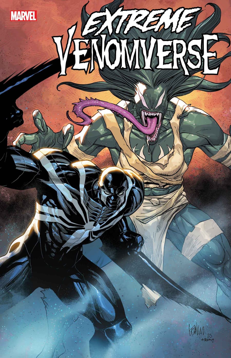 Extreme Venomverse #3 cover by  Leinil Francis Yu