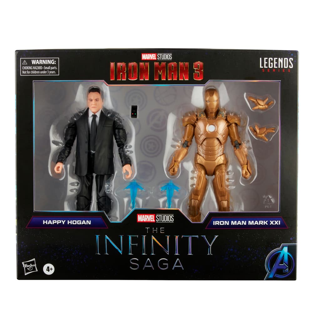 Marvel Legends Series - Happy Hogan and Iron Man Mark XXI