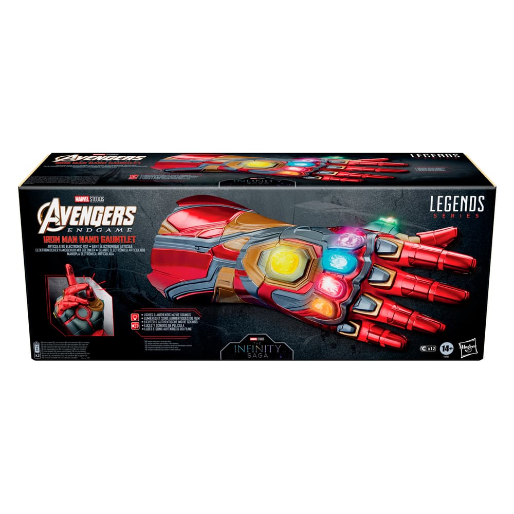 Hasbro Legends Avengers Endgame Iron Man Nano Gauntlet