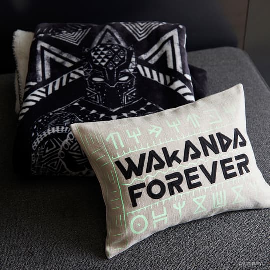 Black Panther Throw Pillow