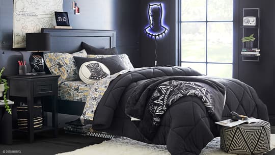 Black Panther x Pottery Barn Teen Collection