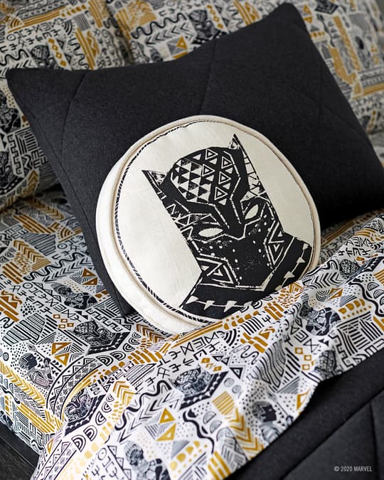 Black Panther Throw Pillow
