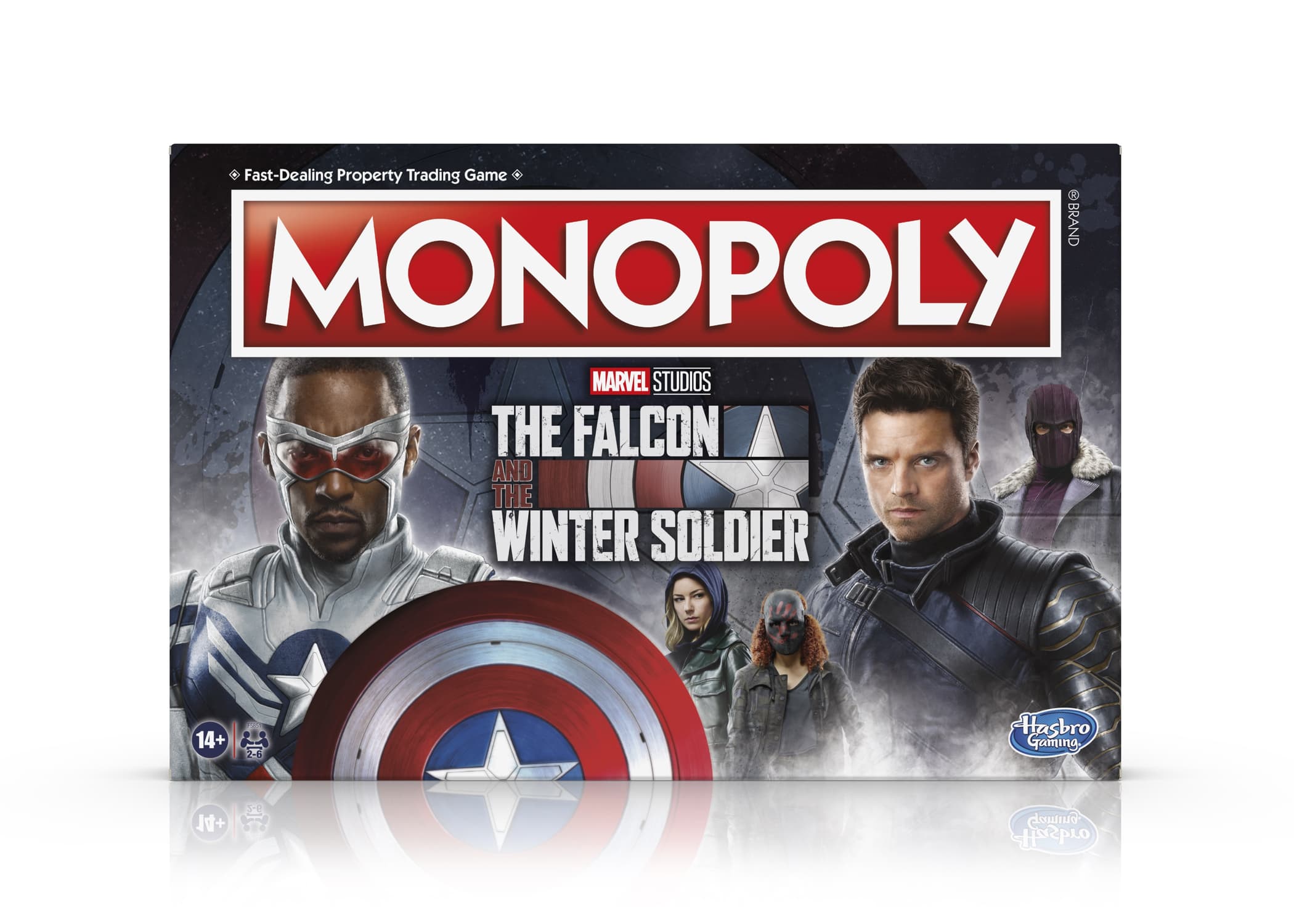 <a href=https://www.amazon.com/Monopoly-Marvel-Studios-Soldier-Players/dp/B0933LCXV7/>Monopoly: Marvel Studios’ The Falcon and The Winter Soldier Edition</a> / Amazon