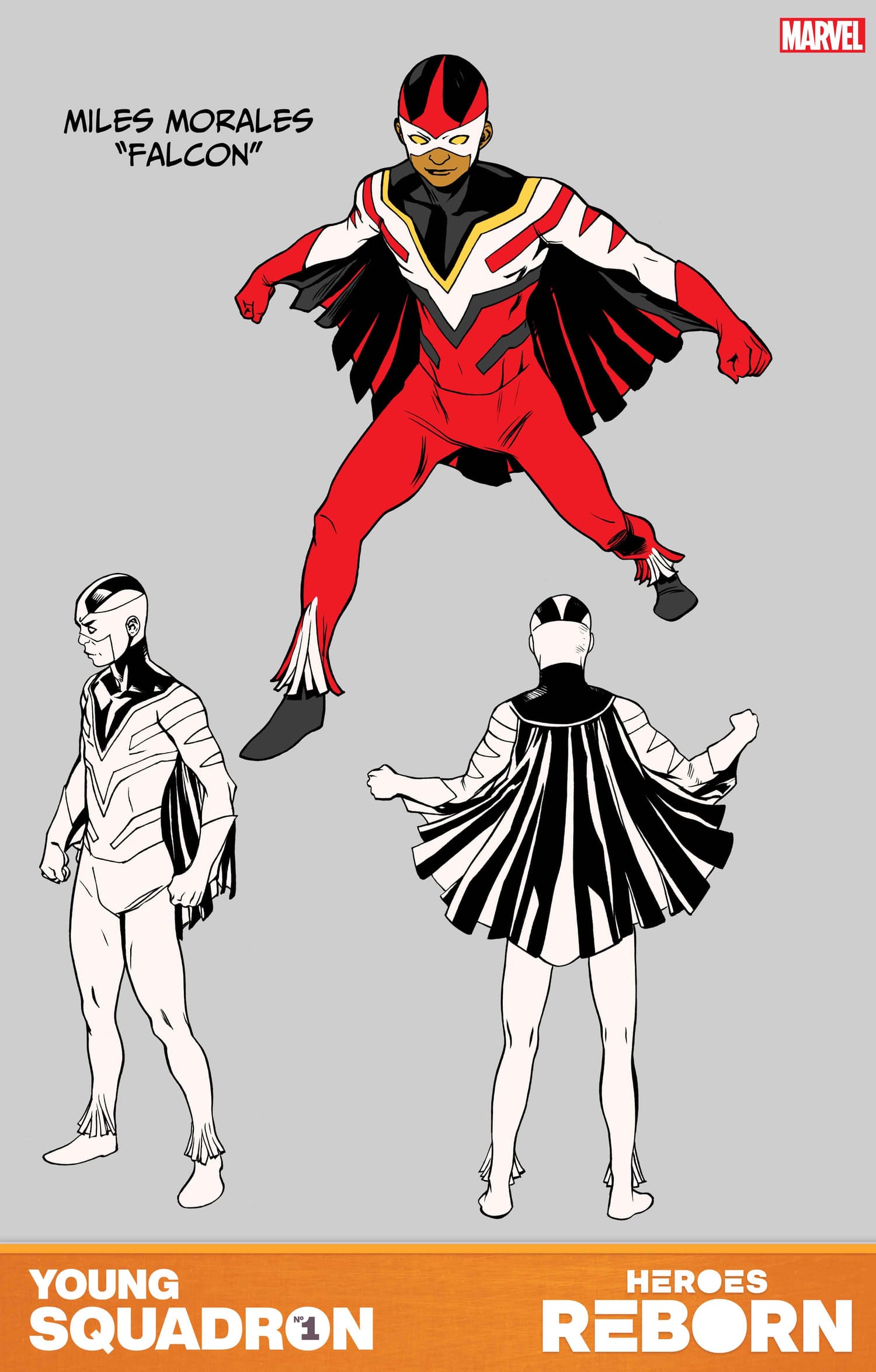 Falcon Character Design by Steven Cummings