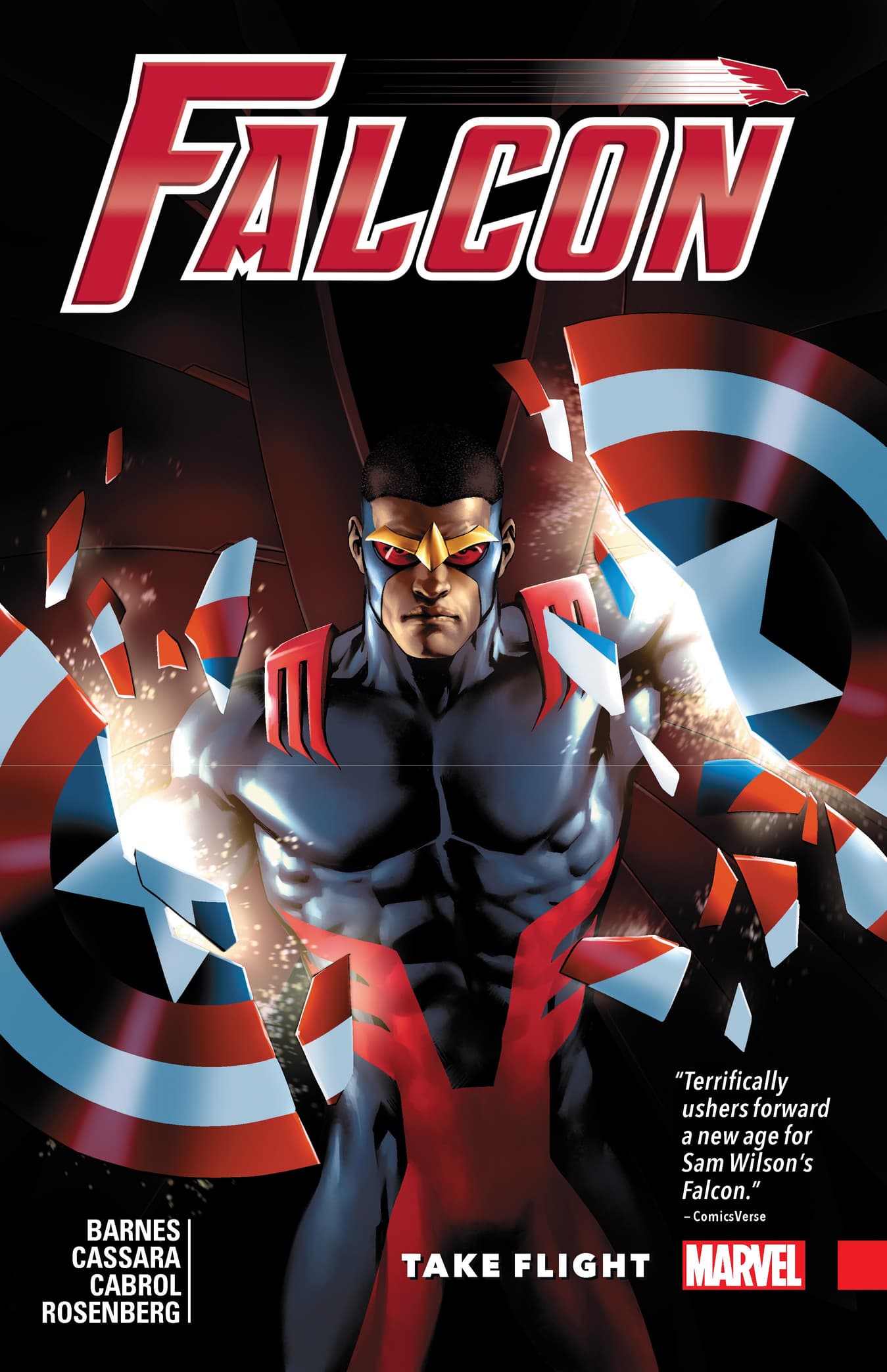 cover to Falcon: Take Flight.