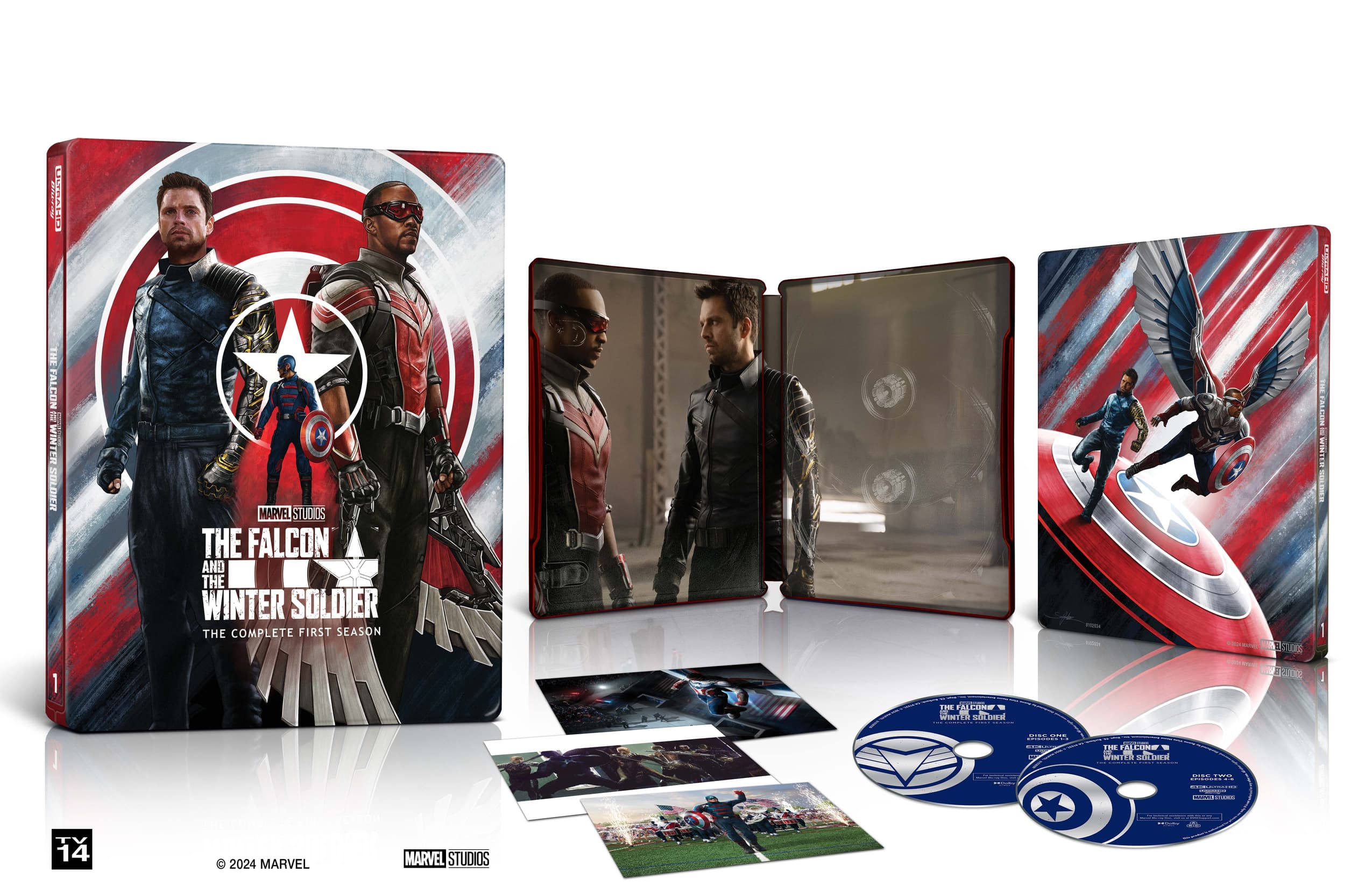 Marvel Studios' The Falcon and The Winter Soldier 4K UHD Steelbook