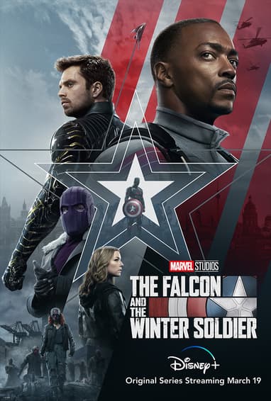 The Falcon and The Winter Soldier Disney Plus TV Show Poster