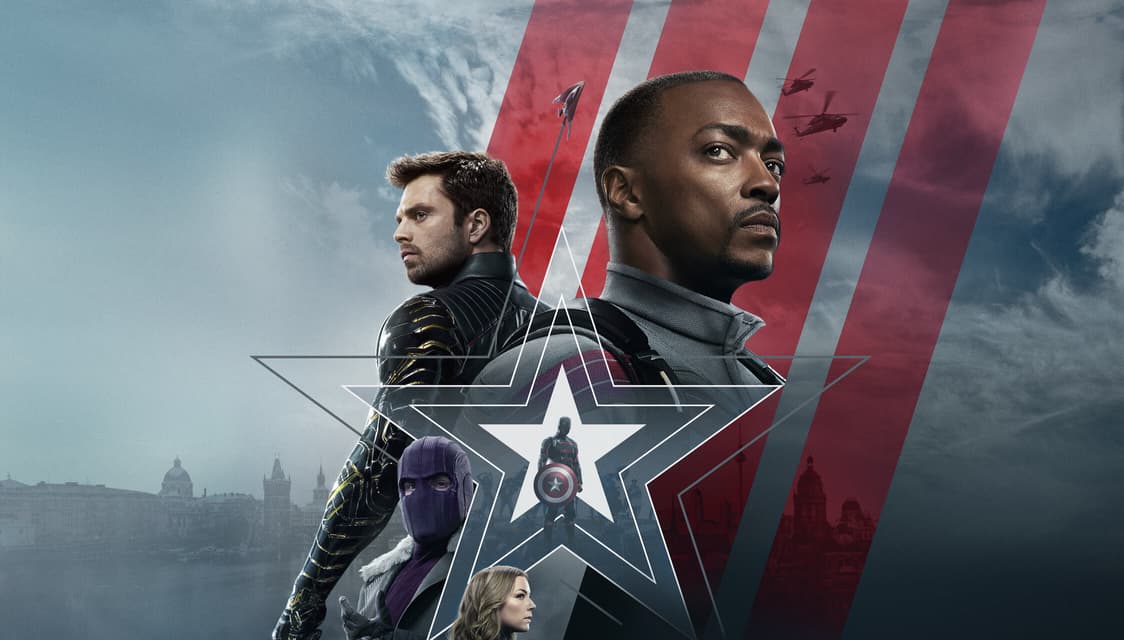 Marvel Studios The Falcon and The Winter Soldier Disney+ TV Show Season Poster