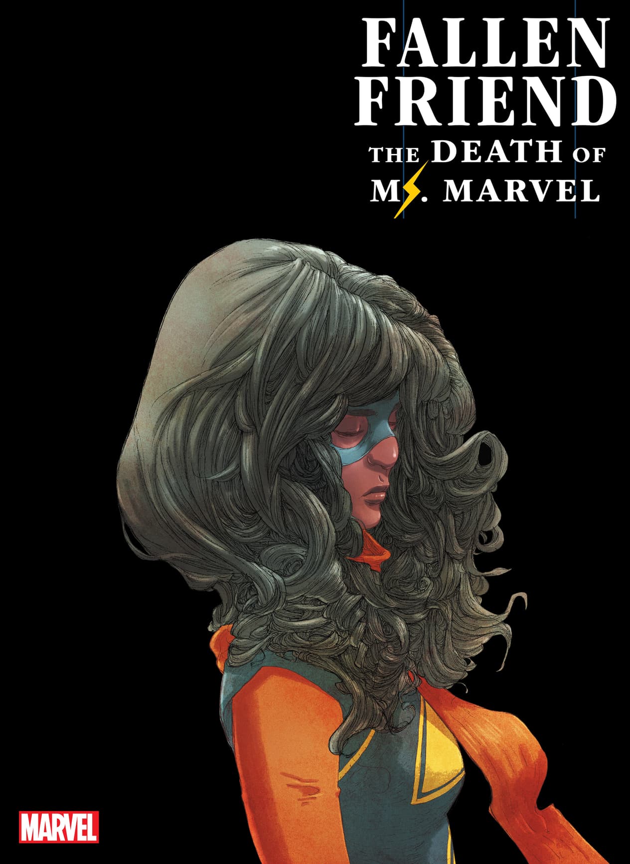 Fallen Friend: Death of Ms. Marvel #1 Variant Cover by Adrian Alphona