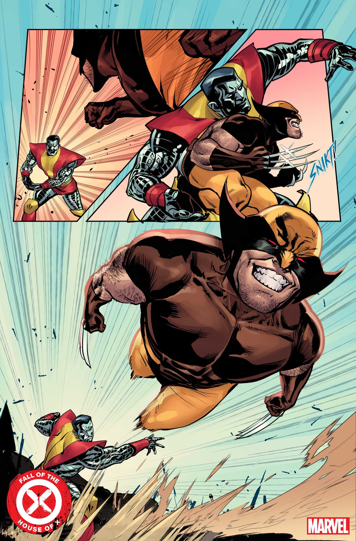 FALL OF THE HOUSE OF X #1 interior artwork by Lucas Werneck