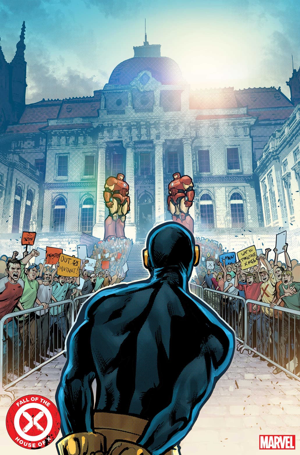 FALL OF THE HOUSE OF X #1 interior artwork by Lucas Werneck