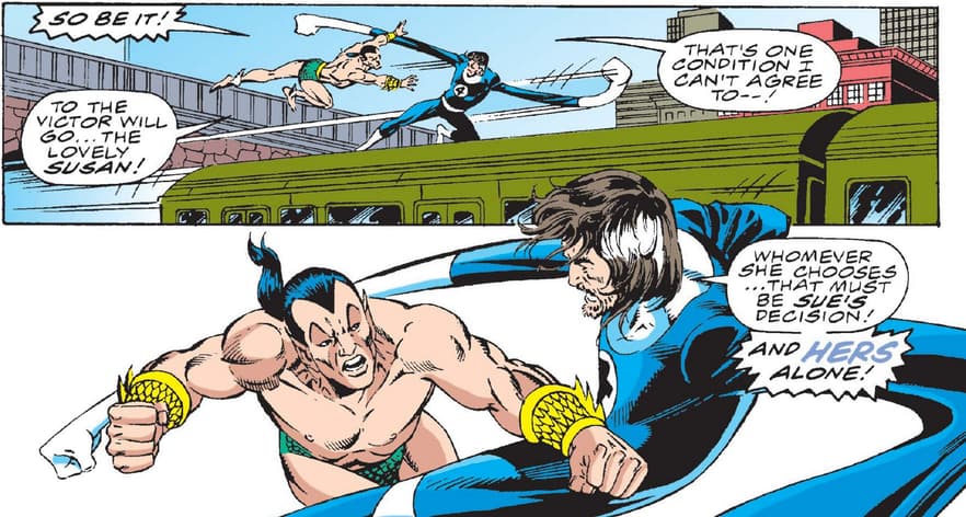 Namor vs. Reed Richards