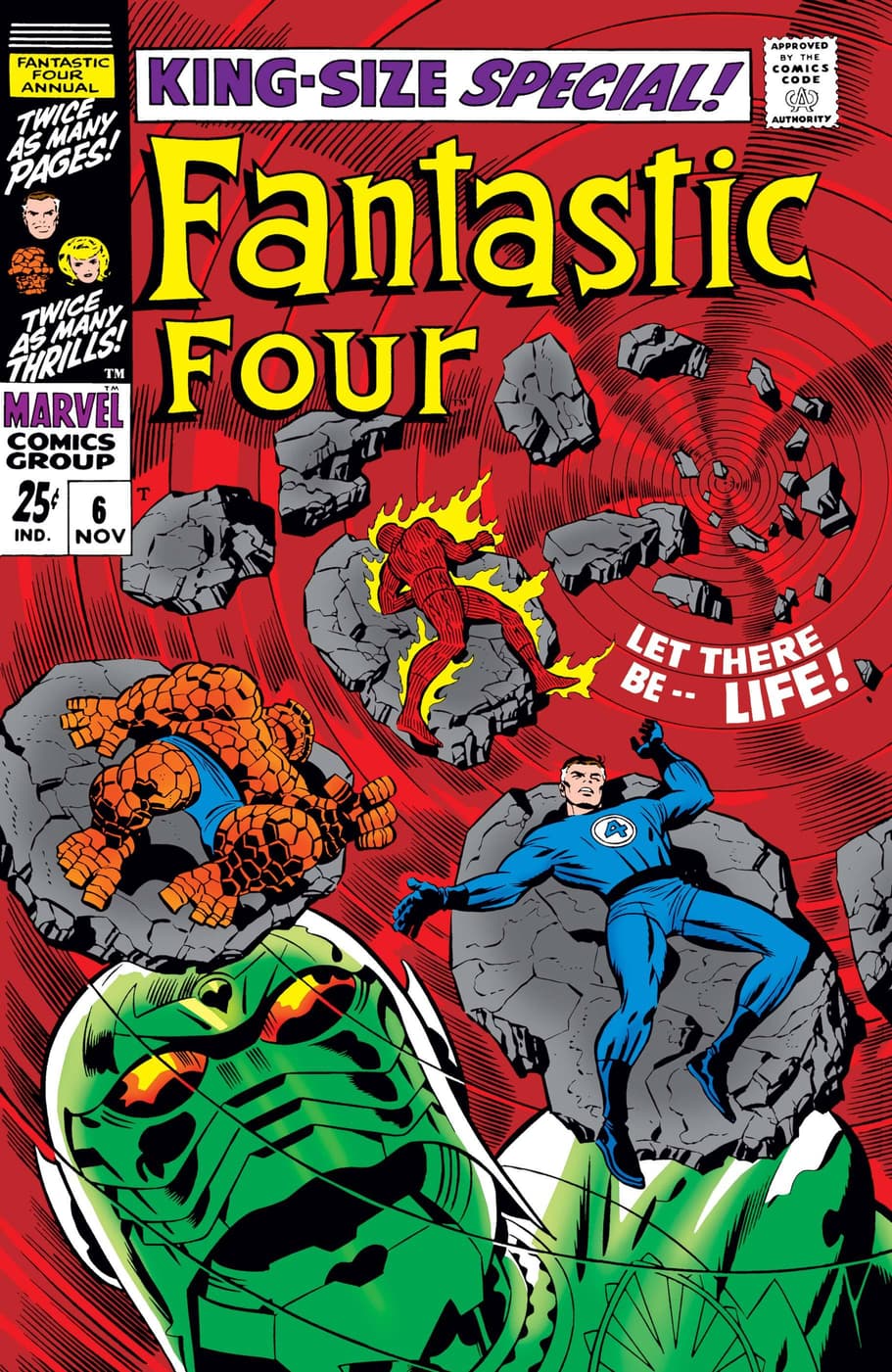 Fantastic Four Annual Cover